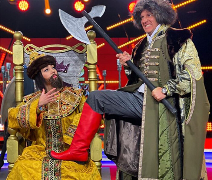 Алена Савкина и Илья Яббаров в образе