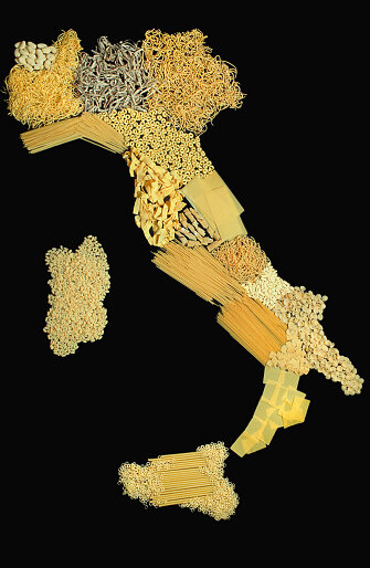 Италия — родина пасты. 