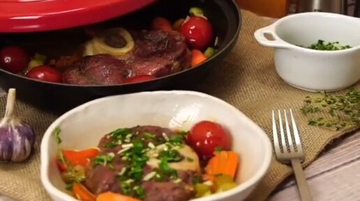 Марокканская кухня — тажин из говядины