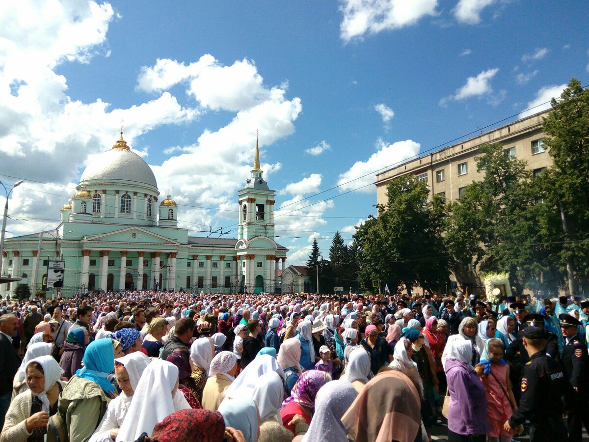 Крестный ход в Курске 