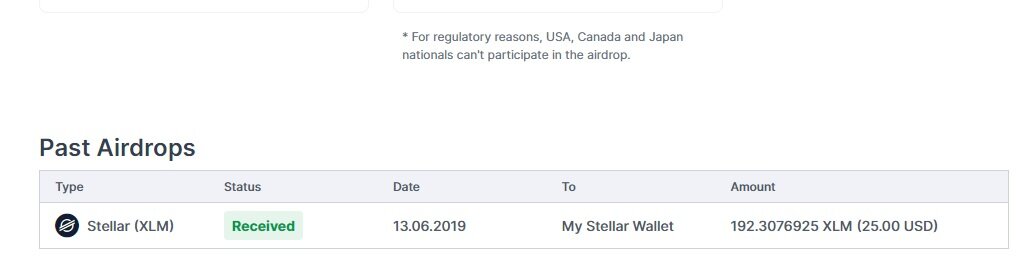 192 монеты xlm - 25$