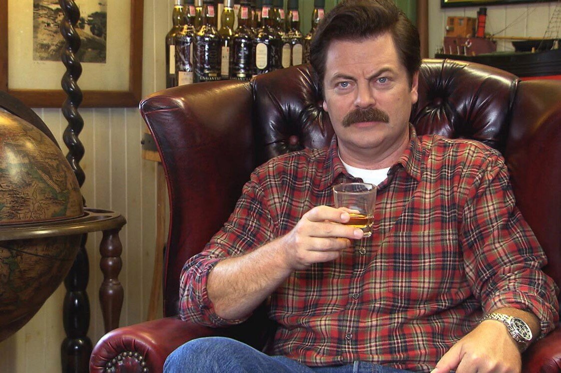 Просто Рон Свонсон из "Парков и зон отдыха"