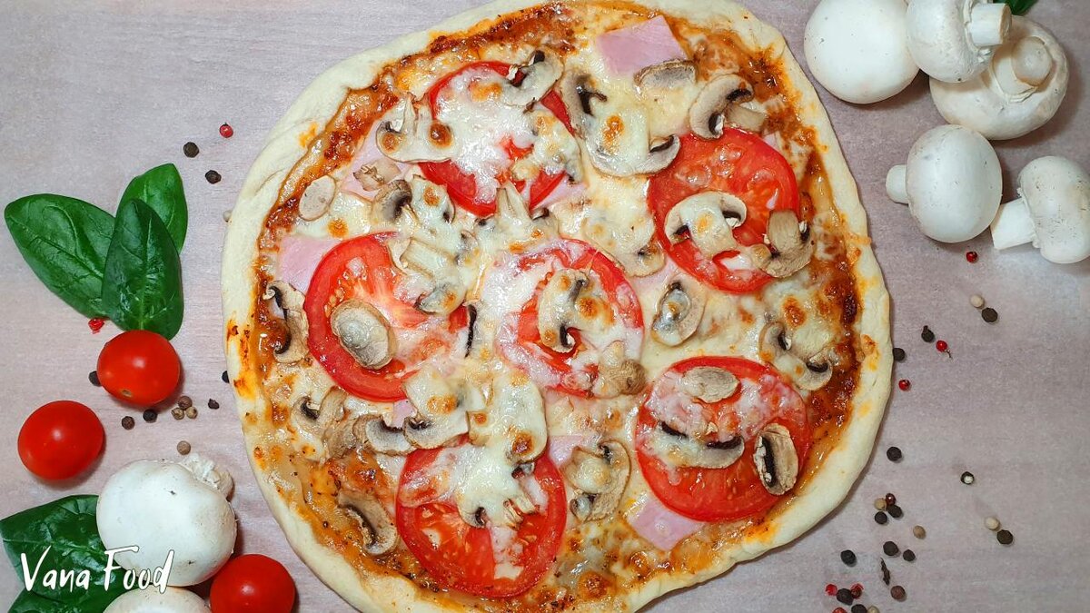 быстрая пицца в духовке жидкое тесто на фото 88