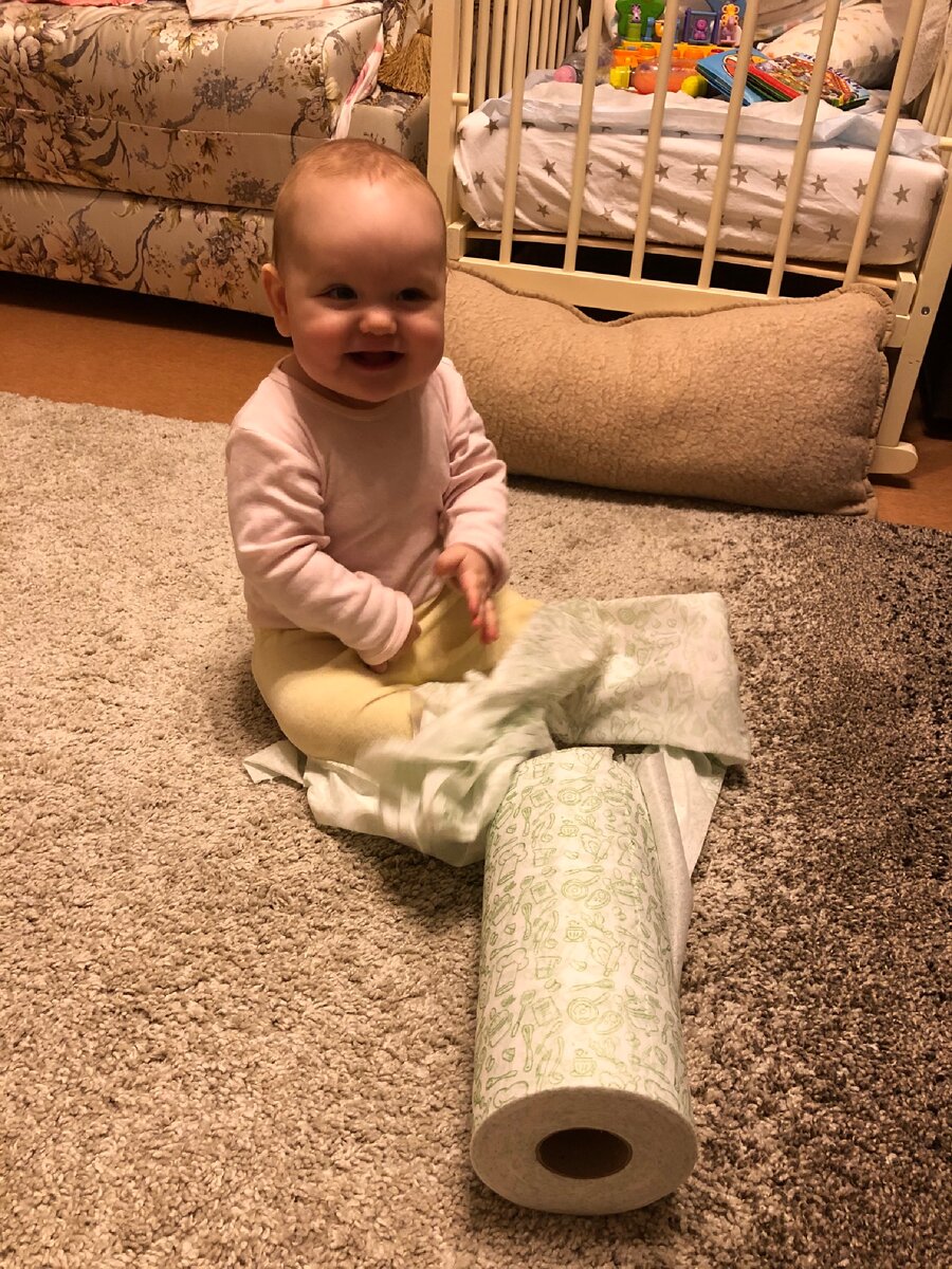 Изучаем бытовые предметы (салфетки)