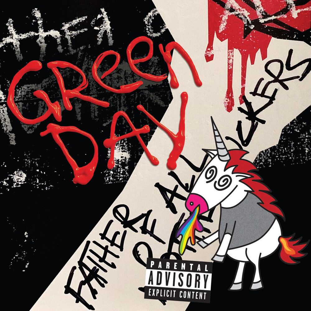 Обложка альбома "Father of All..." группы Green Day