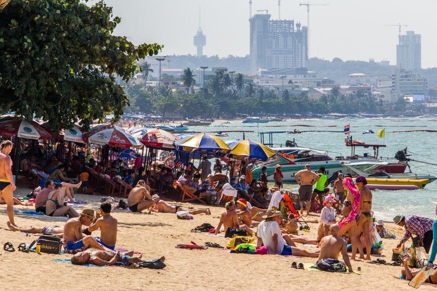 Центральный пляж Паттайи. Фото Яндекс картинки