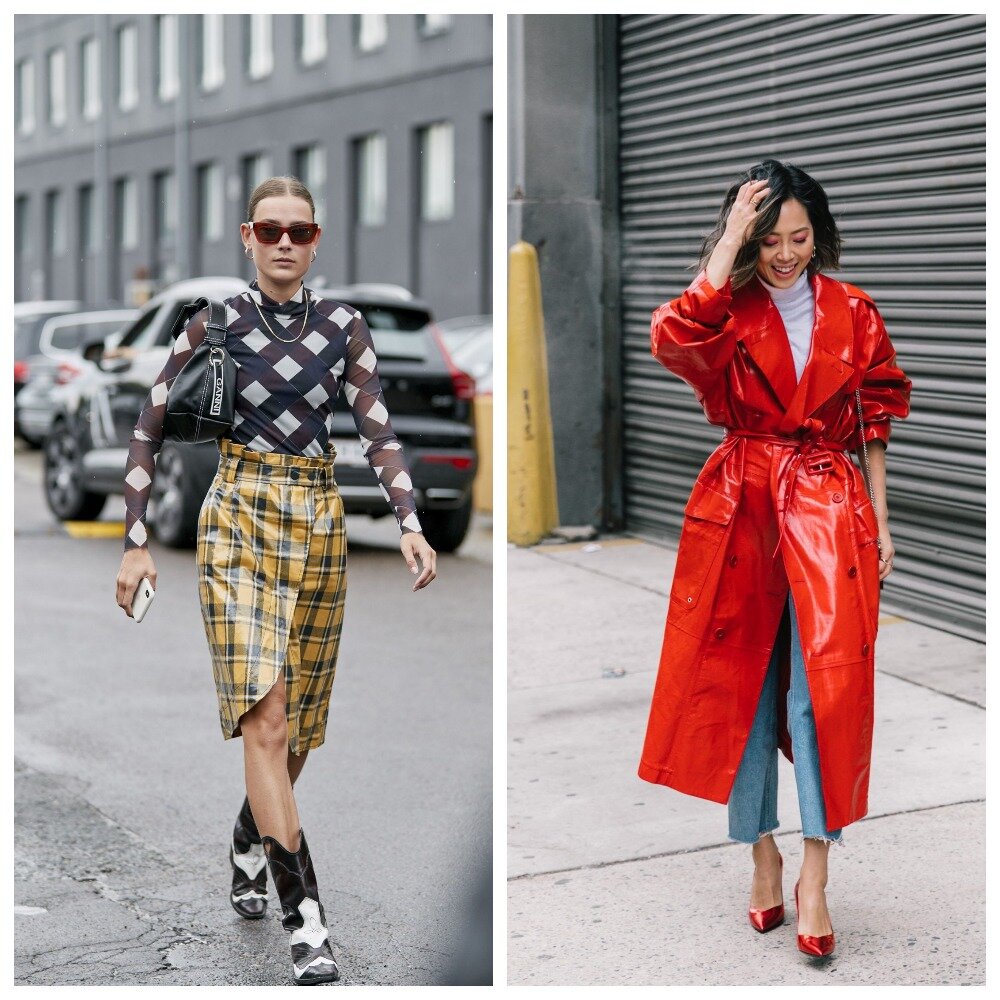 Вещи из винила нужно уметь правильно носить.