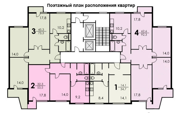 Дом серии п 3 планировка квартир