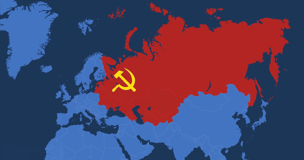 Карта СССР