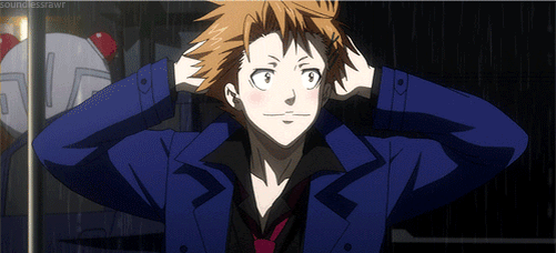 Не спешите доверять этому человеку, ведь он потенциальный преступник. Кадр из аниме "Психопаспорт".  