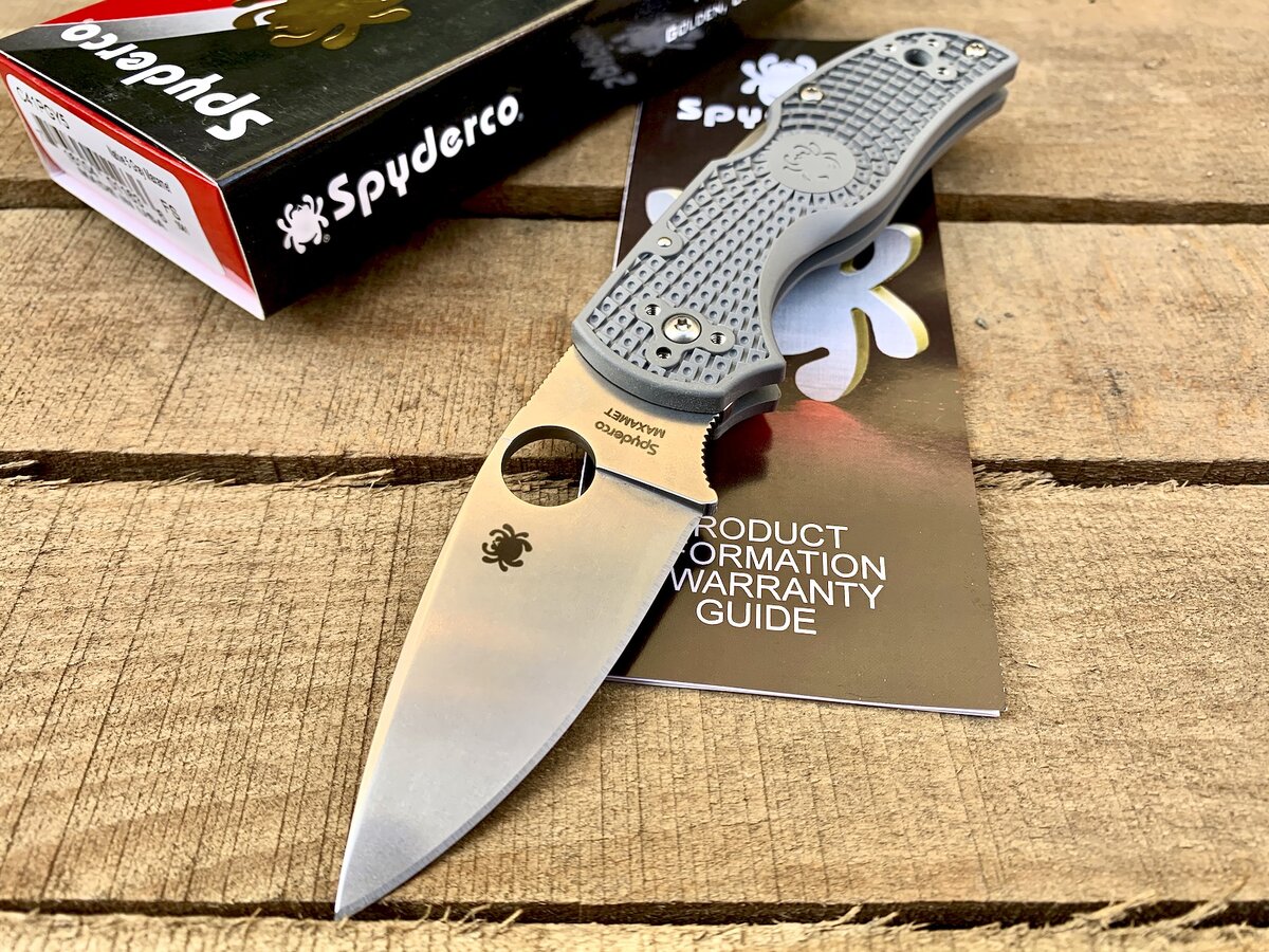 Складной нож Spyderco Native 5, Maxamet Blade