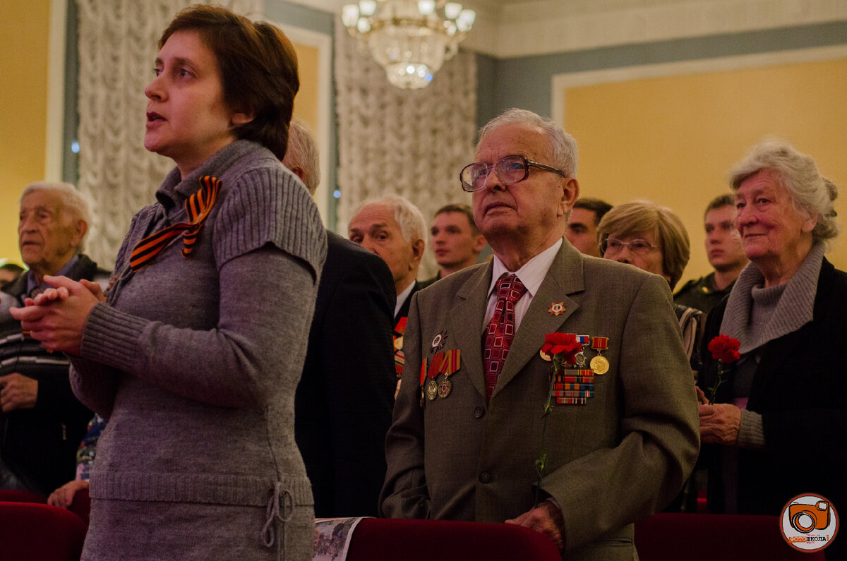 Концерт, посвященный 70-летию Победы. Автор снимка Николай Леманыч  (Фотошкола ЮУрГУ).