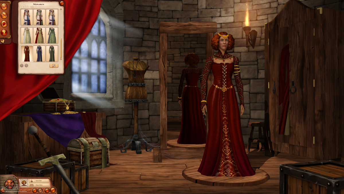 The sims medieval. 