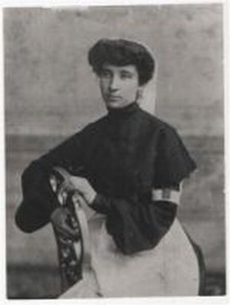 Графиня Вера Николаевна Ростовцева в форме "крестовой сестры", 1905 год