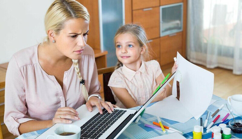 Домочадцы должны понимать, что вы на работе