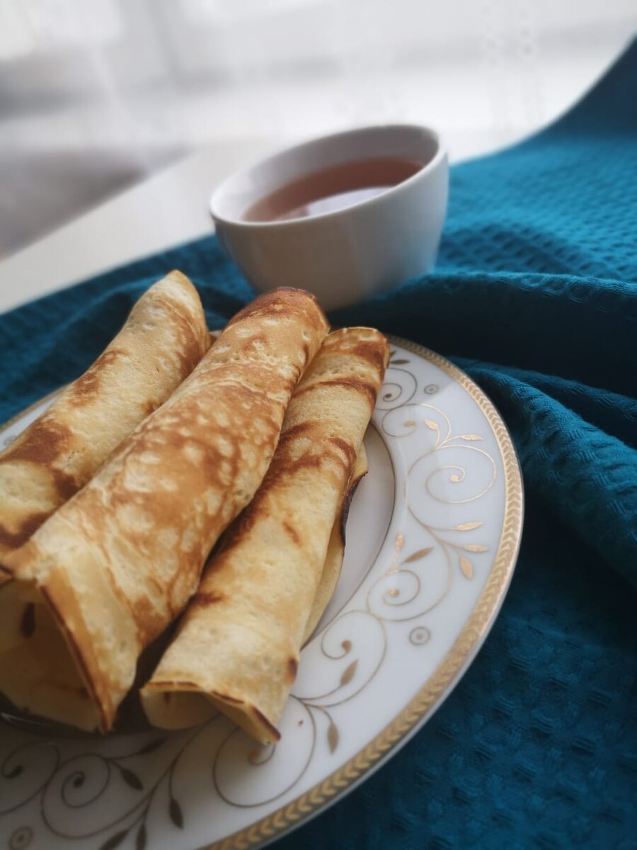 Вафельные трубочки на сковороде