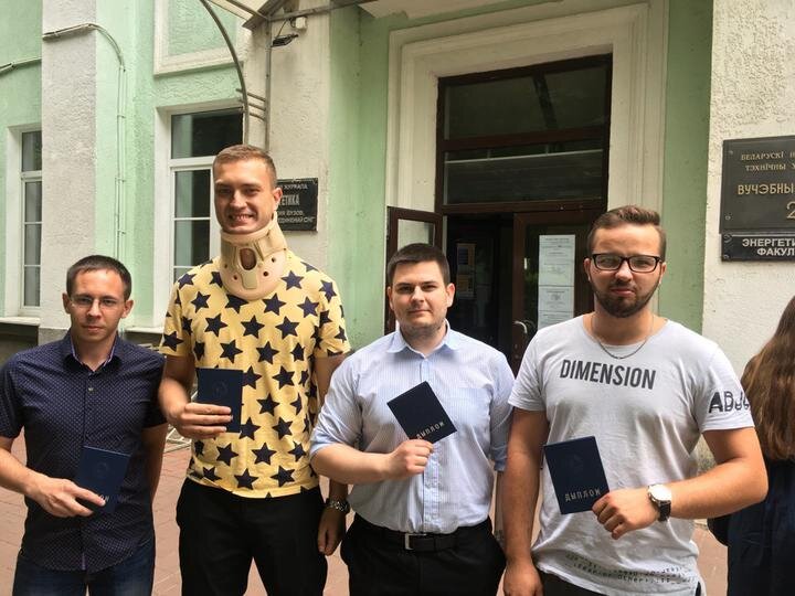 Фото: из личного архива. Максим третий слева