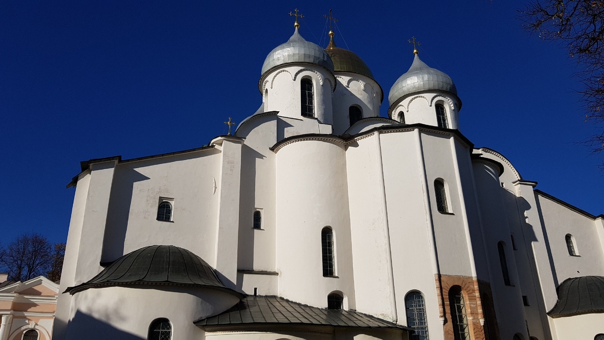 Одно из соборов на территории Кремля 