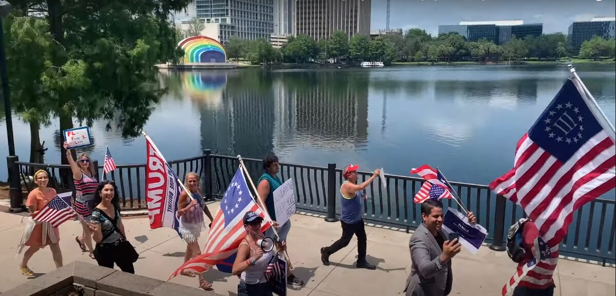 Шествие в США.