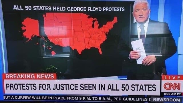 Протест за справедливость, после убийства Джоржа Флойда.