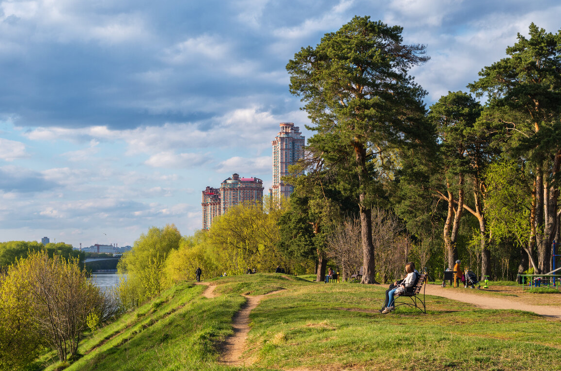 Летом в парке