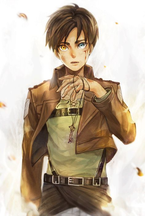 2.Eren Yeager ( Аниме: Атака титанов )
Пол :Мужской
День рождения:
30 марта 835
Вид
Человек-Титан
