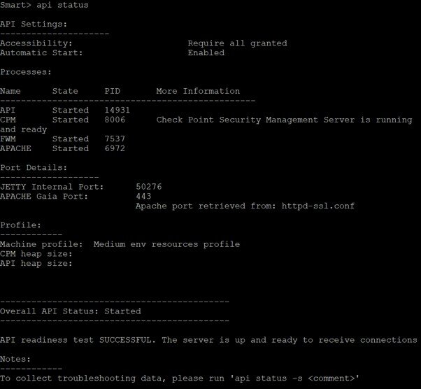 API status