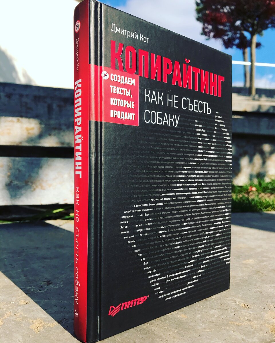 Дмитрий Кот «Копирайтинг. Как не съесть собаку», издательство «Питер», 2018 