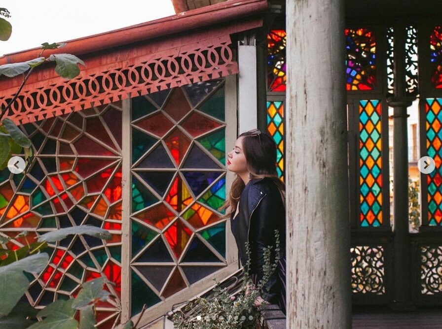 Витражная парадная в Бетлеми, Тбилиси