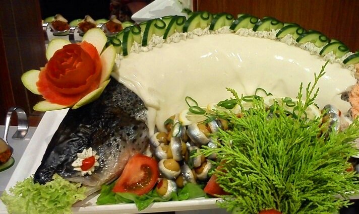 "Все включено" шведский стол работает!