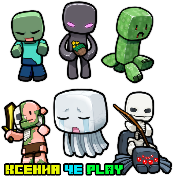 Мобы в Майнкрафт