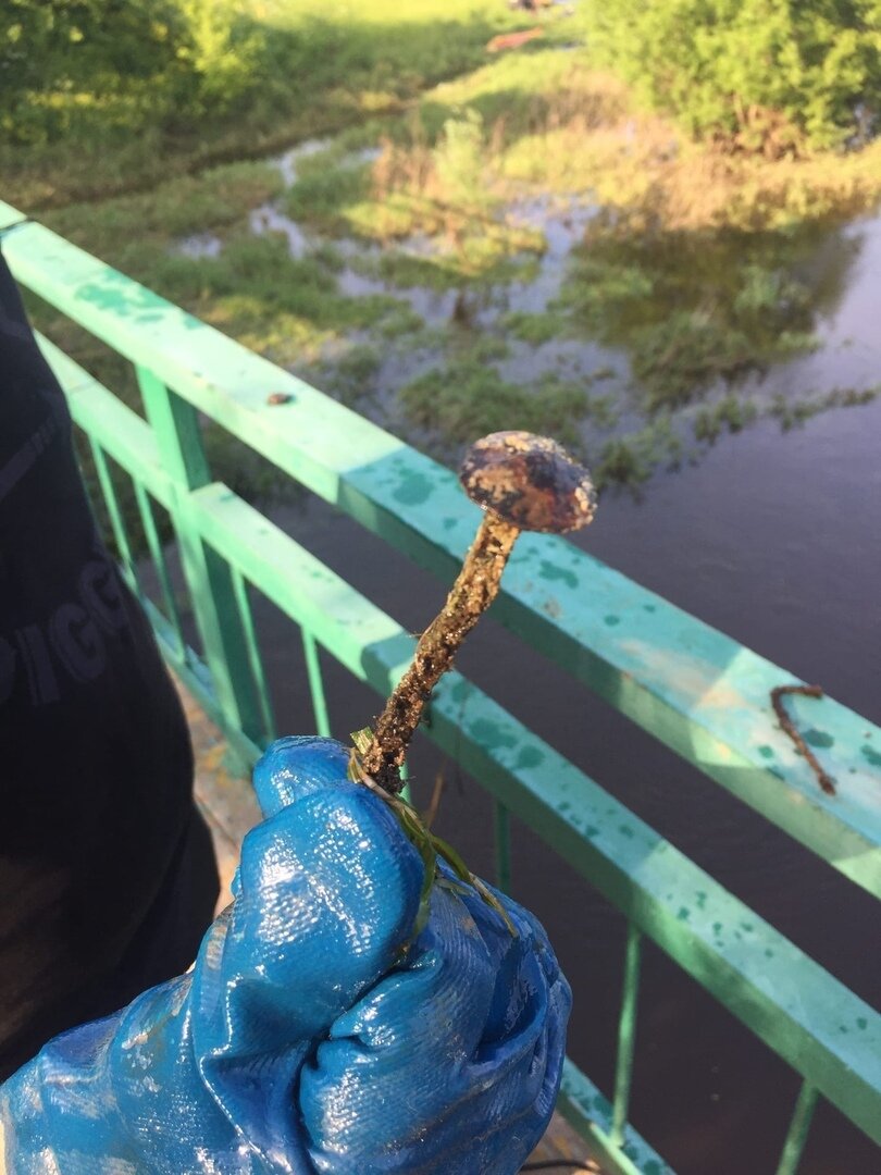 Ключ и гвоздь