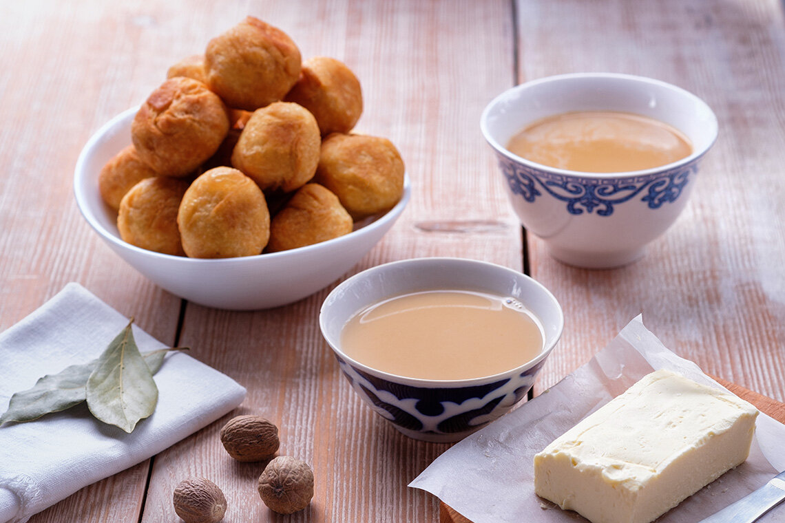 Как приготовить монгольский чай плиточный с молоком