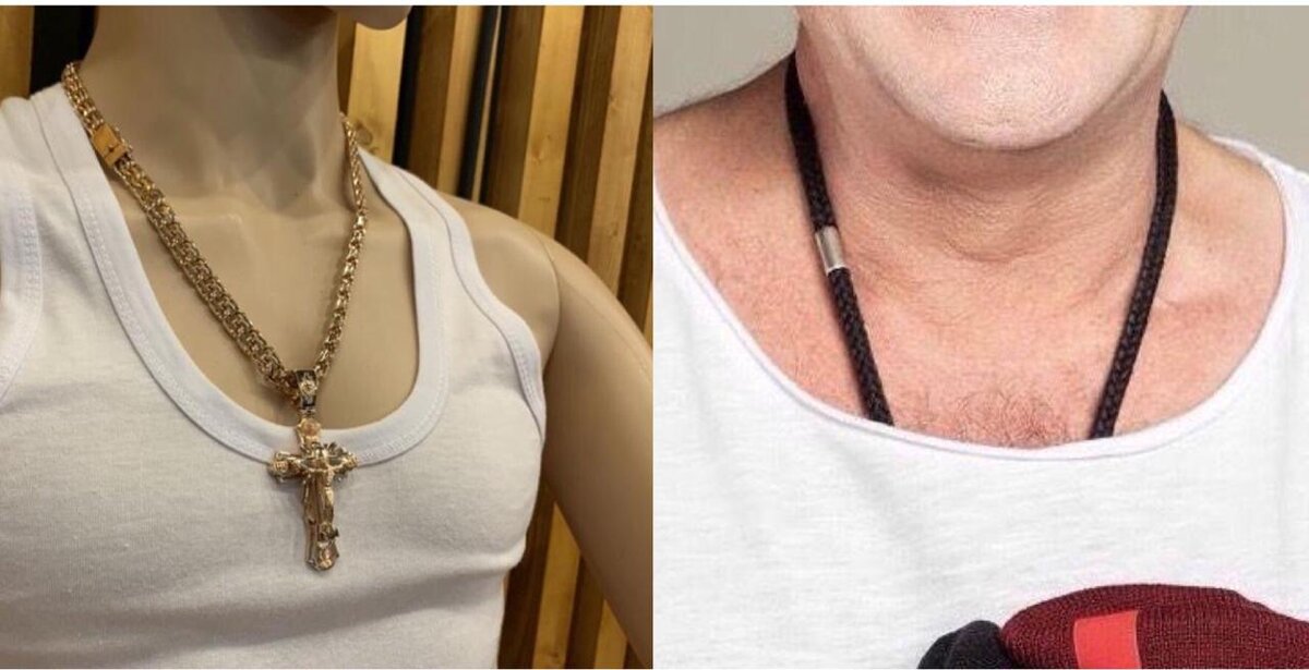 Мужской брутальный гайтан пришел на смену золотым цепям