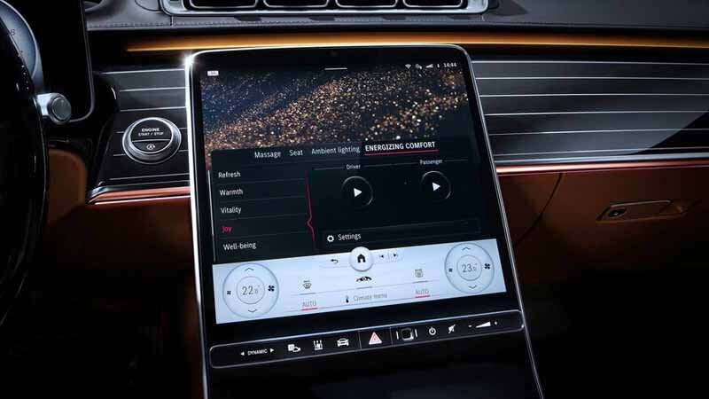 Салон Mercedes-Benz S-класса 2021