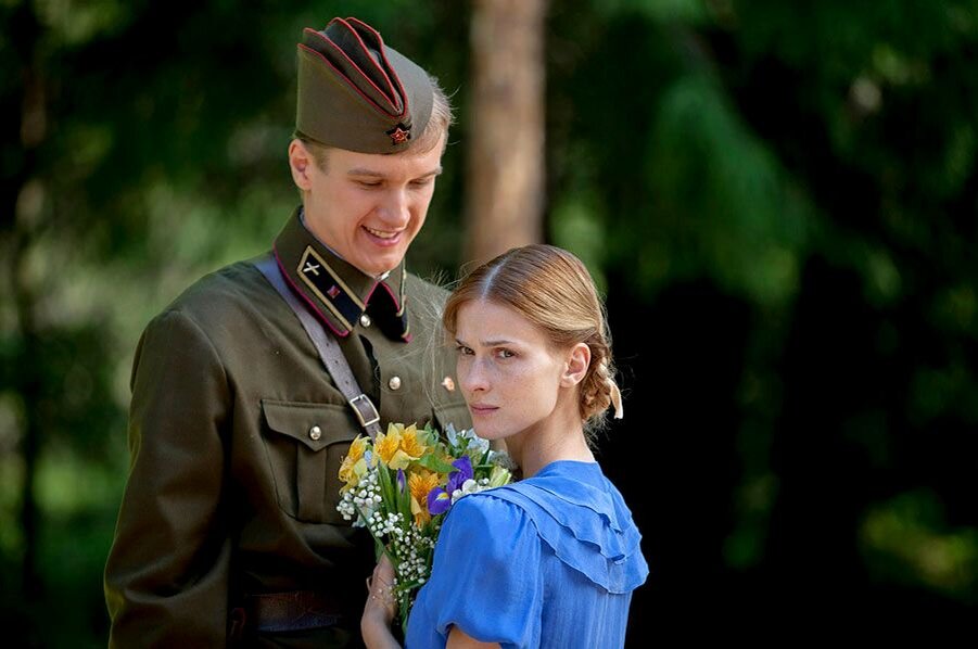 В сериале "Разведчицы"
