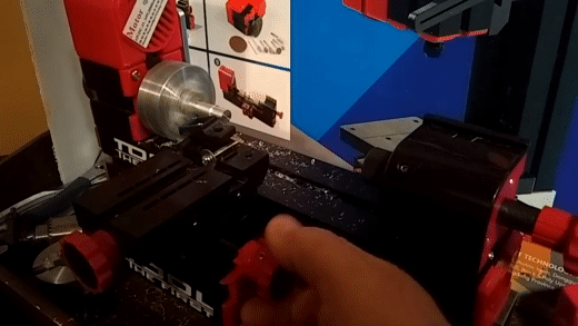 Обработка алюминиевой заготовки на министаночке 6 в 1