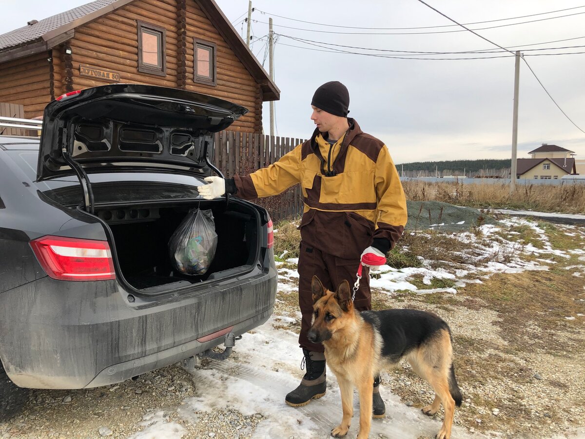 И сейчас мы мусор загружаем в багажник, но утилизируем без посредников)))) (об это далее)