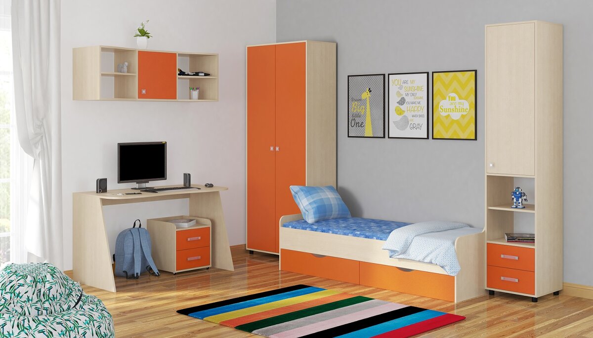 Готовая детская комната «Дельта-10»