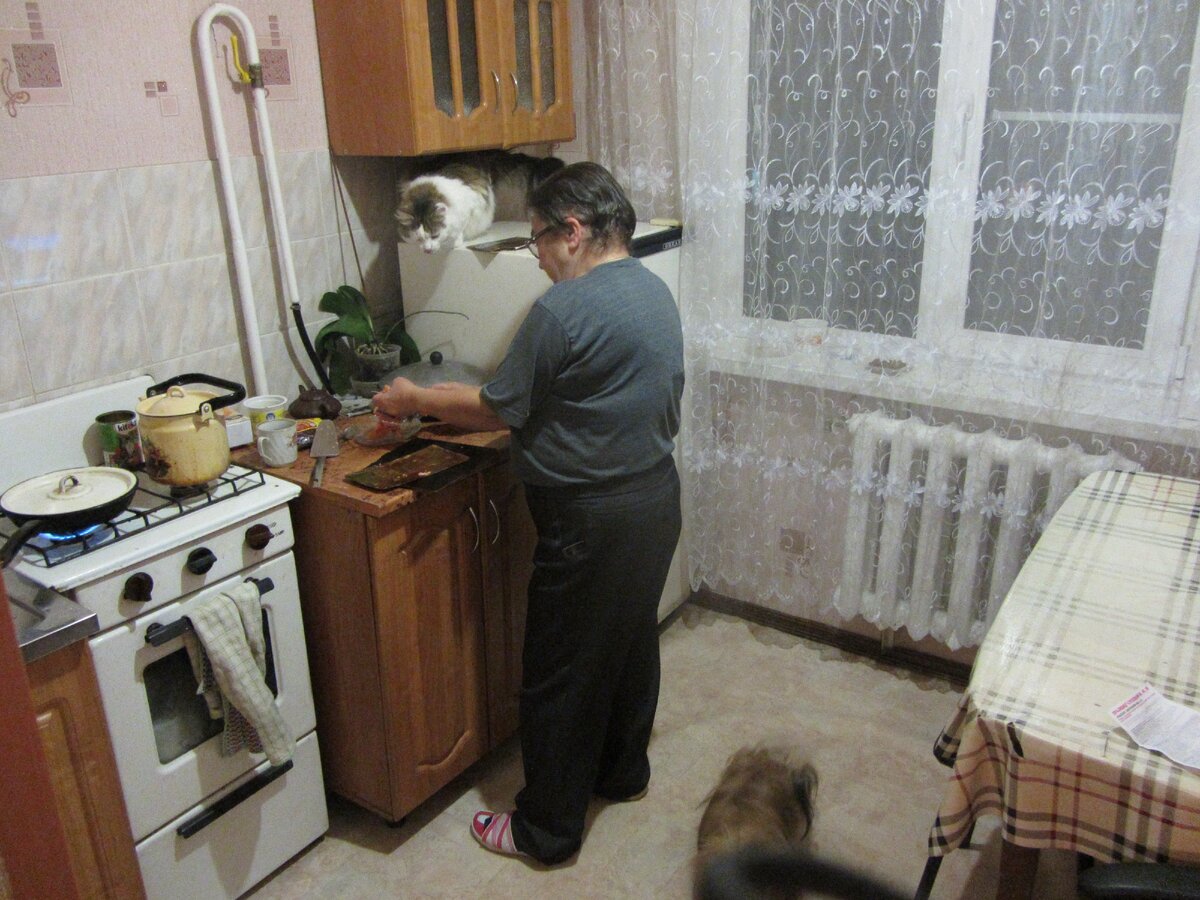 Моя старая газовая плита