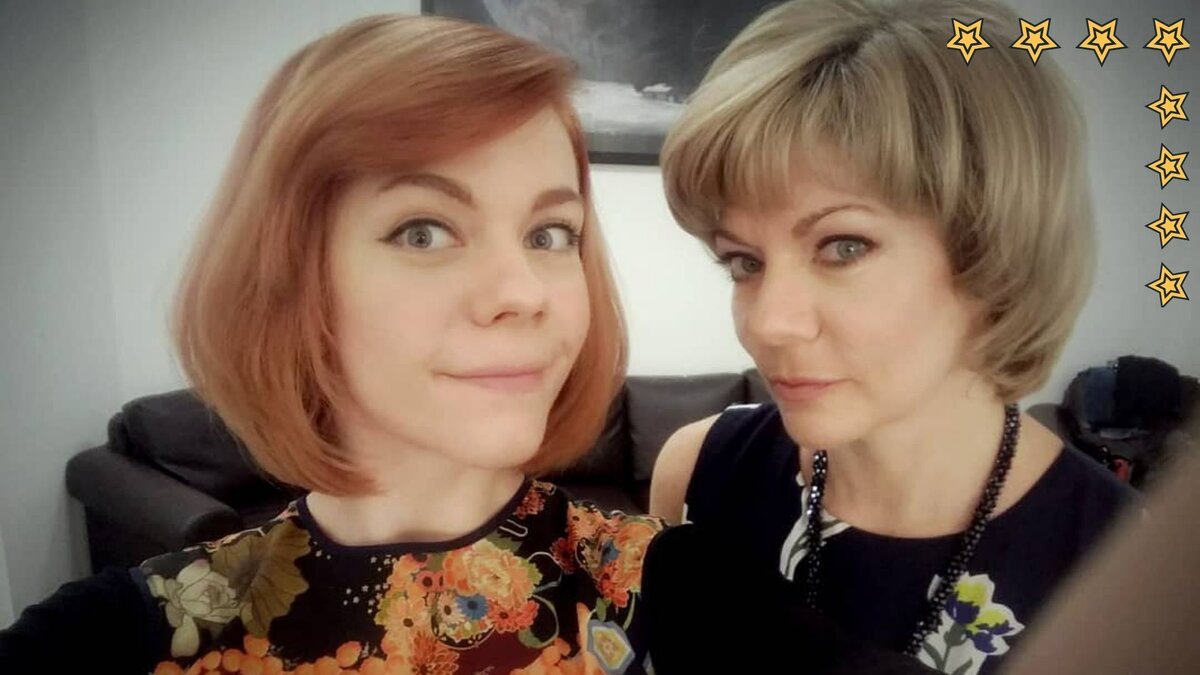 Наталья с дочерью Алесей