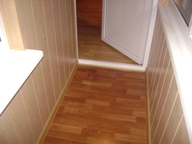 Линолеум на балконе