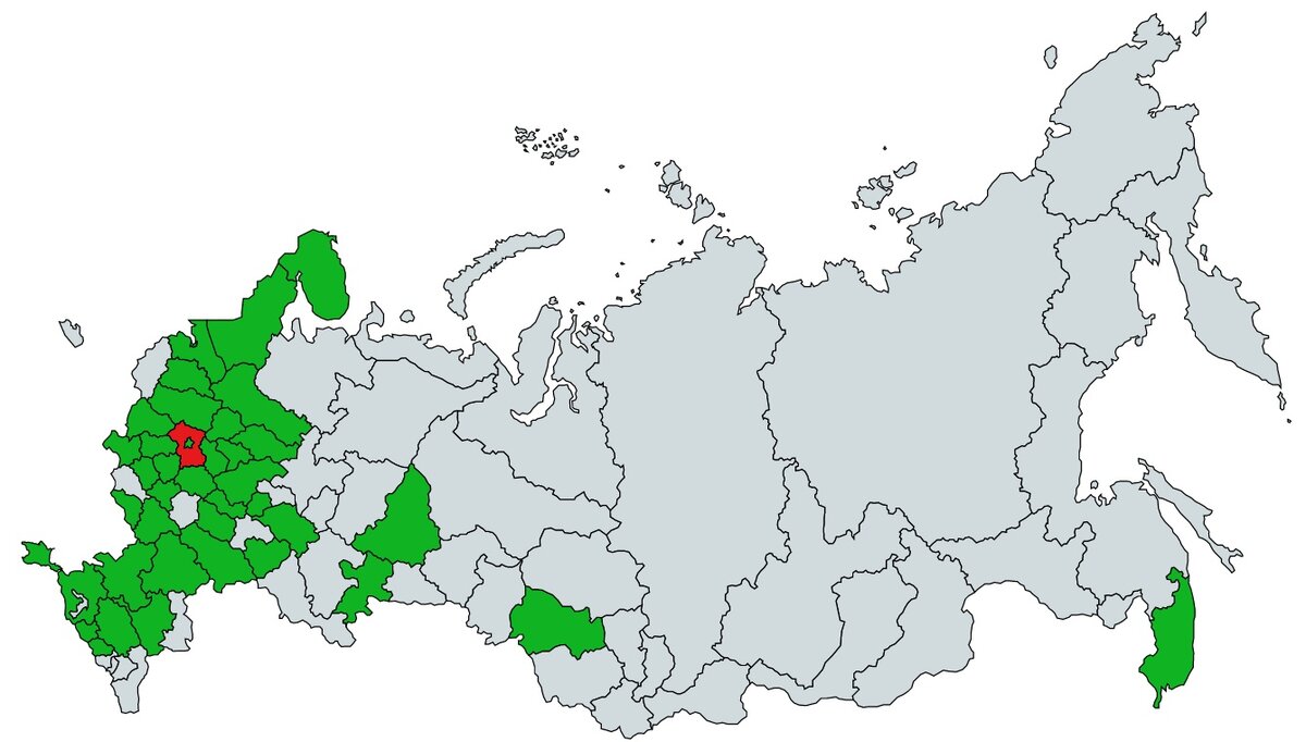 12 регион на карте