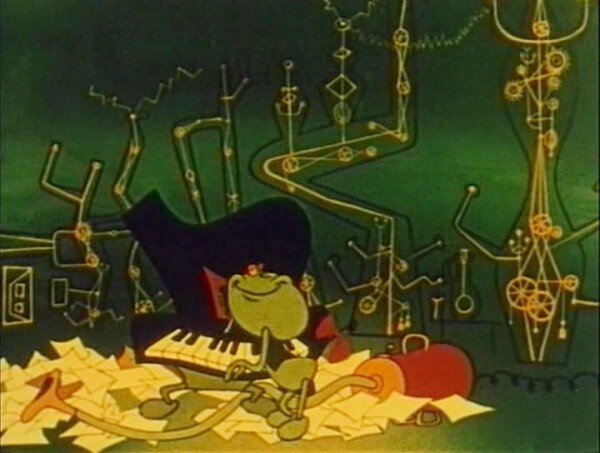 Кадр из мультфильма "Шаловливый Робот"