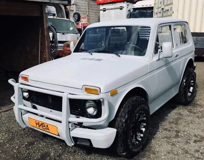 У американцев свой неповторимый стиль тюнинга проявляющийся в массивных деталях