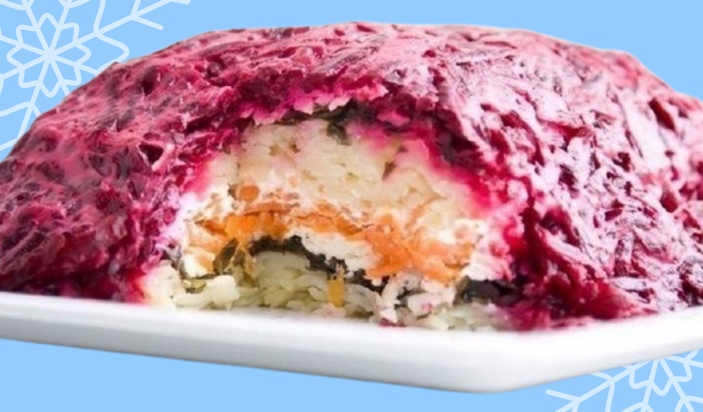 Вегетарианская "селедка"под шубой