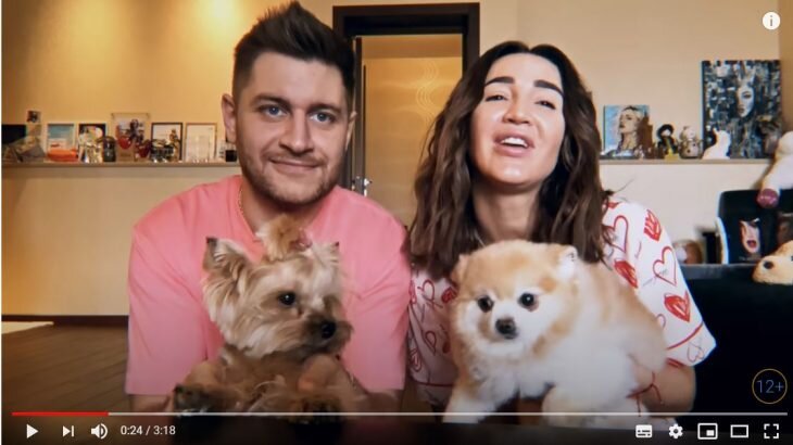 Кадр из клипа Ольги Бузовой на песню «Давай останемся дома». Фото: Prt Scr youtube.com