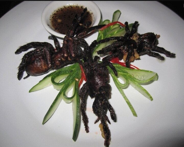 Жаренный паук