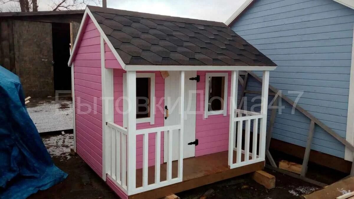 дверь и окна на одну сторону

