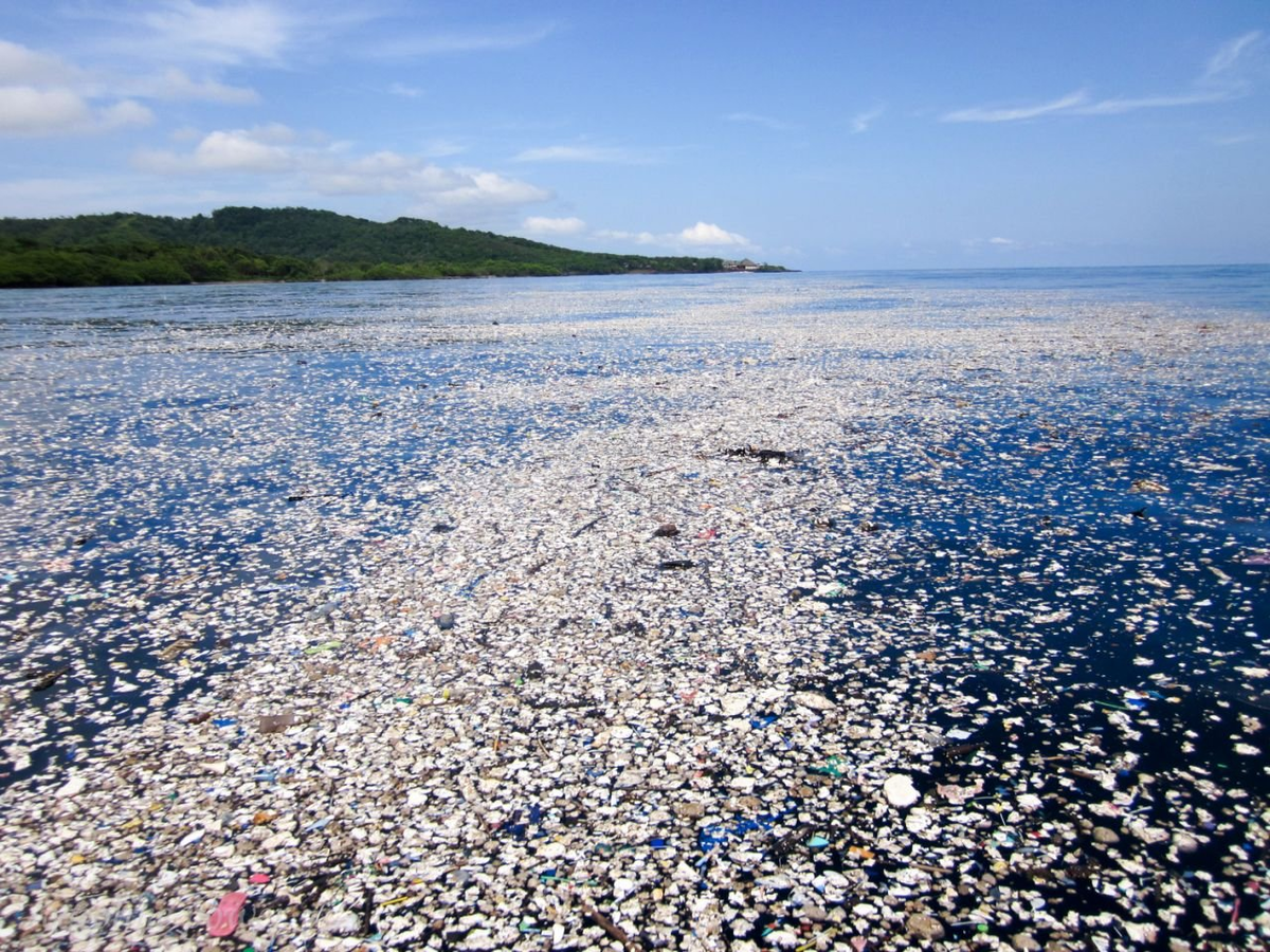 Пластик море